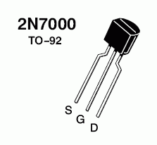 Транзистор 2N7000 фото 2