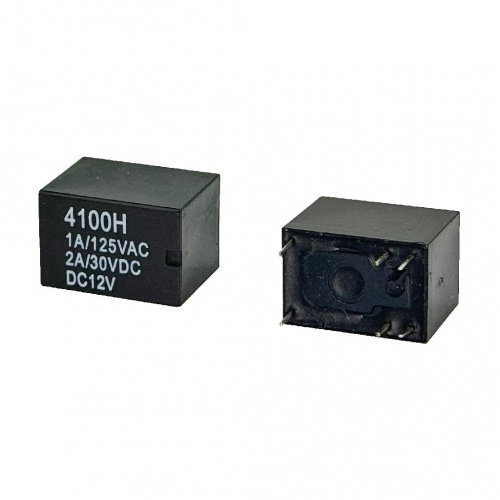 Реле 4100H (842) 12V DC 2A Реле 4100H (842) 12V DC 2A